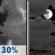 Thursday Night: Chance Showers And Thunderstorms then Mostly Cloudy
